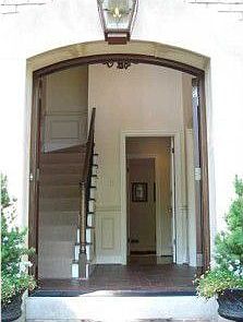 Entry w/ gas lantern