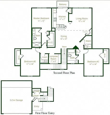 Floor plan Snowdrift