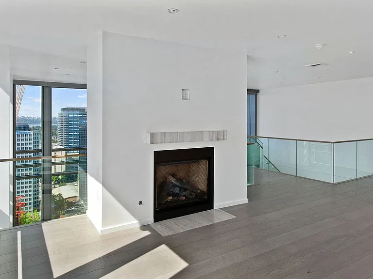 Fireplaces in select units