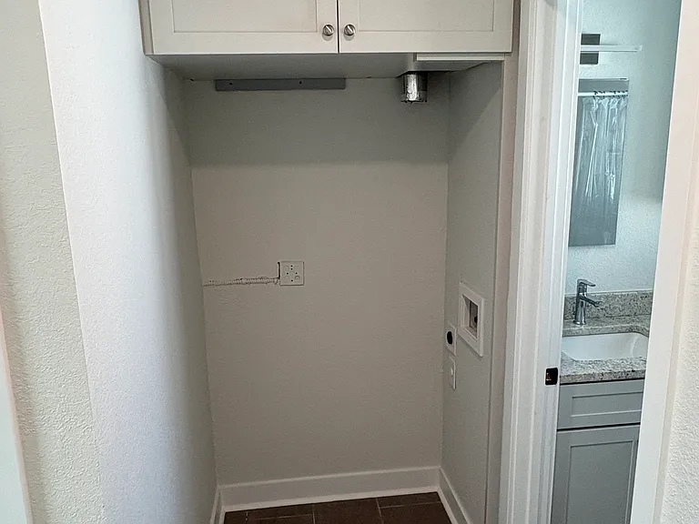 Laundry area