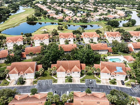 Aerial View Front & Pool