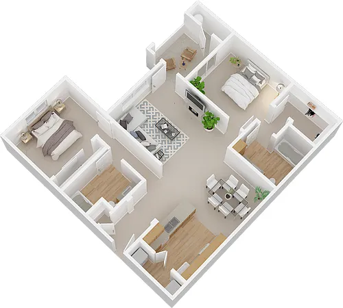 Floor plan Palmas