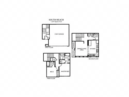 Floor plan South Beach