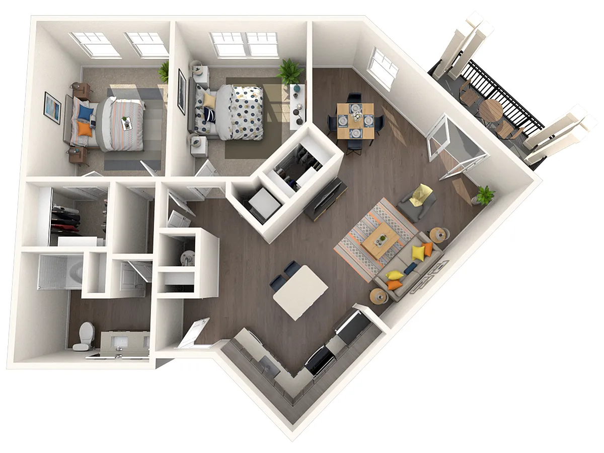 Floor plan The Rocket