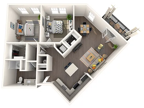 Floor plan The Rocket