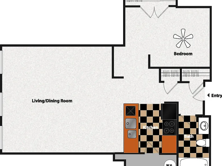 East 8 Lofts floorplan