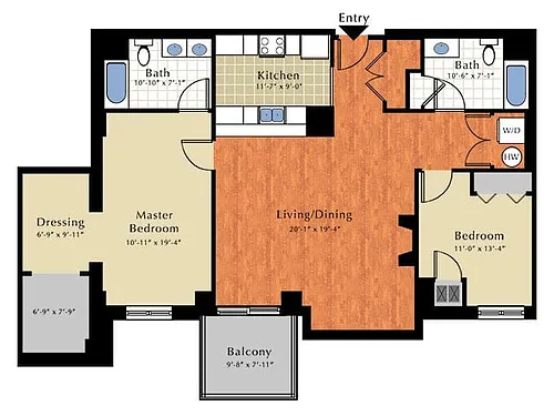 Floor plan A2
