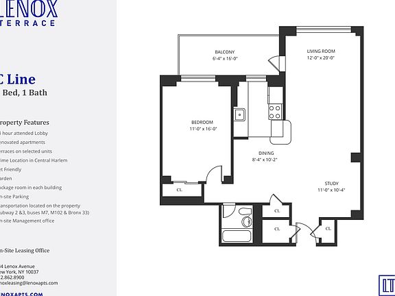 2nd image of 40 W 135th St APT 8C