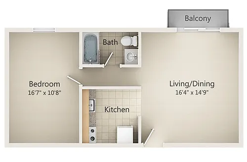 Floor plan A1 Renovated