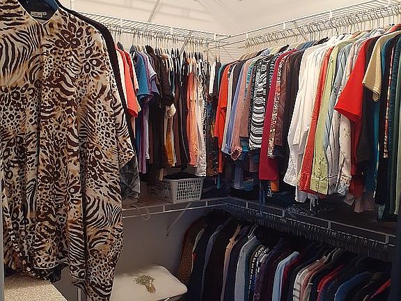 Large Master Walk-in Closet