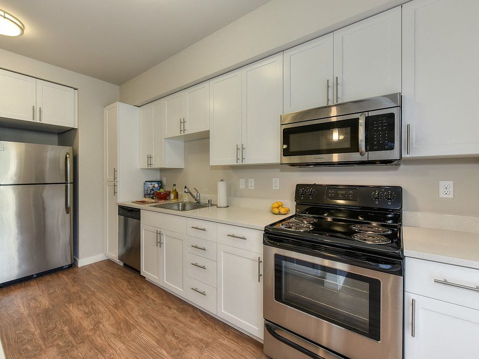 Kitchen with Wood Inspired Floors