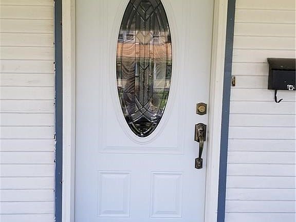 Nice new front door and hardware