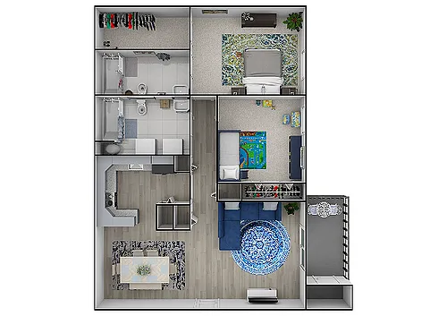 Floor plan The Banks