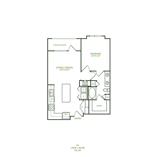Floor plan A9