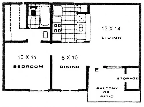 Floor plan B