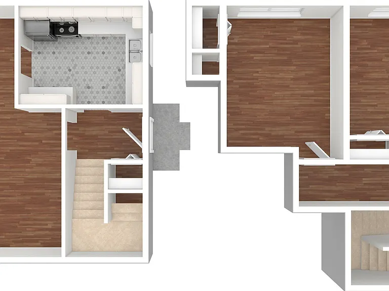 3 Bedroom, 1 Bath 3 Bedroom, 1 Bath
