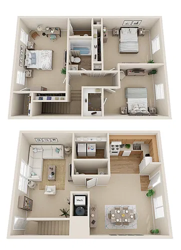 Floor plan The Riverbend