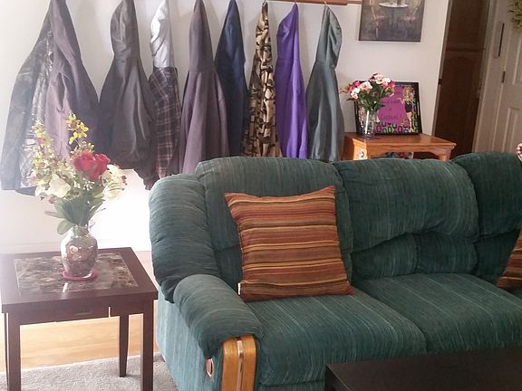 front coat rack/shelf