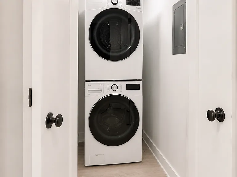 New Washer and Dryer.