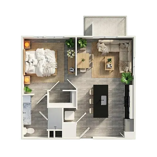 Floor plan A1a