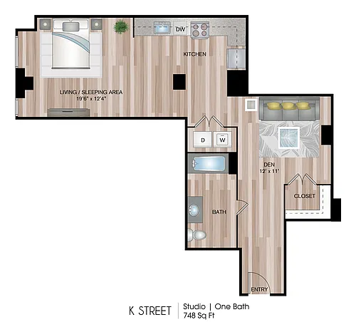 Floor plan K Street