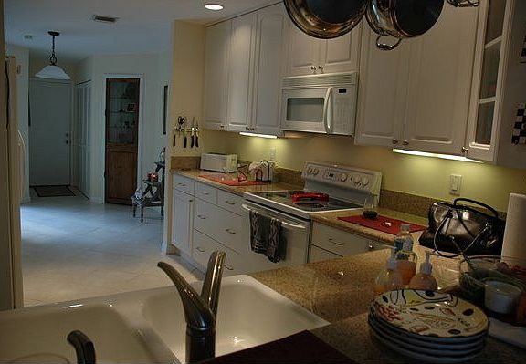 Kitchen view from bar