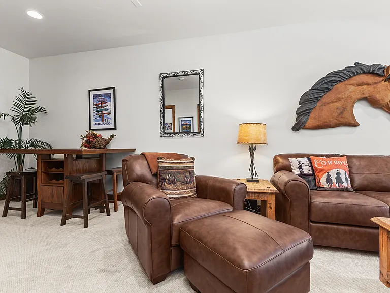 2nd Level - Living Area with Secondary Dining Table
