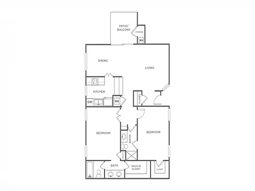 Floor plan 2A - Classic