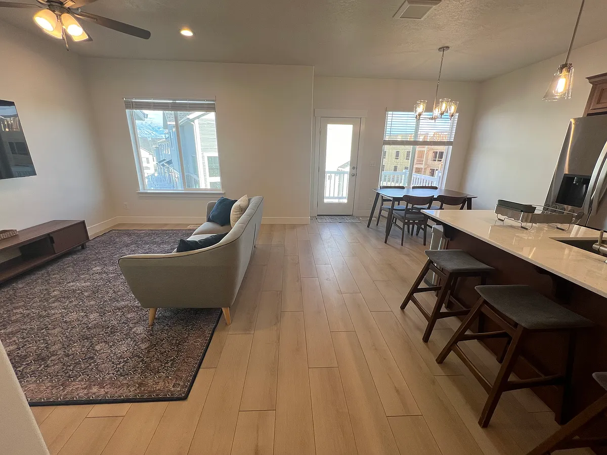 Shared Living Spaces, Living, Dining and Kitchen - 1304 N Sage Dr