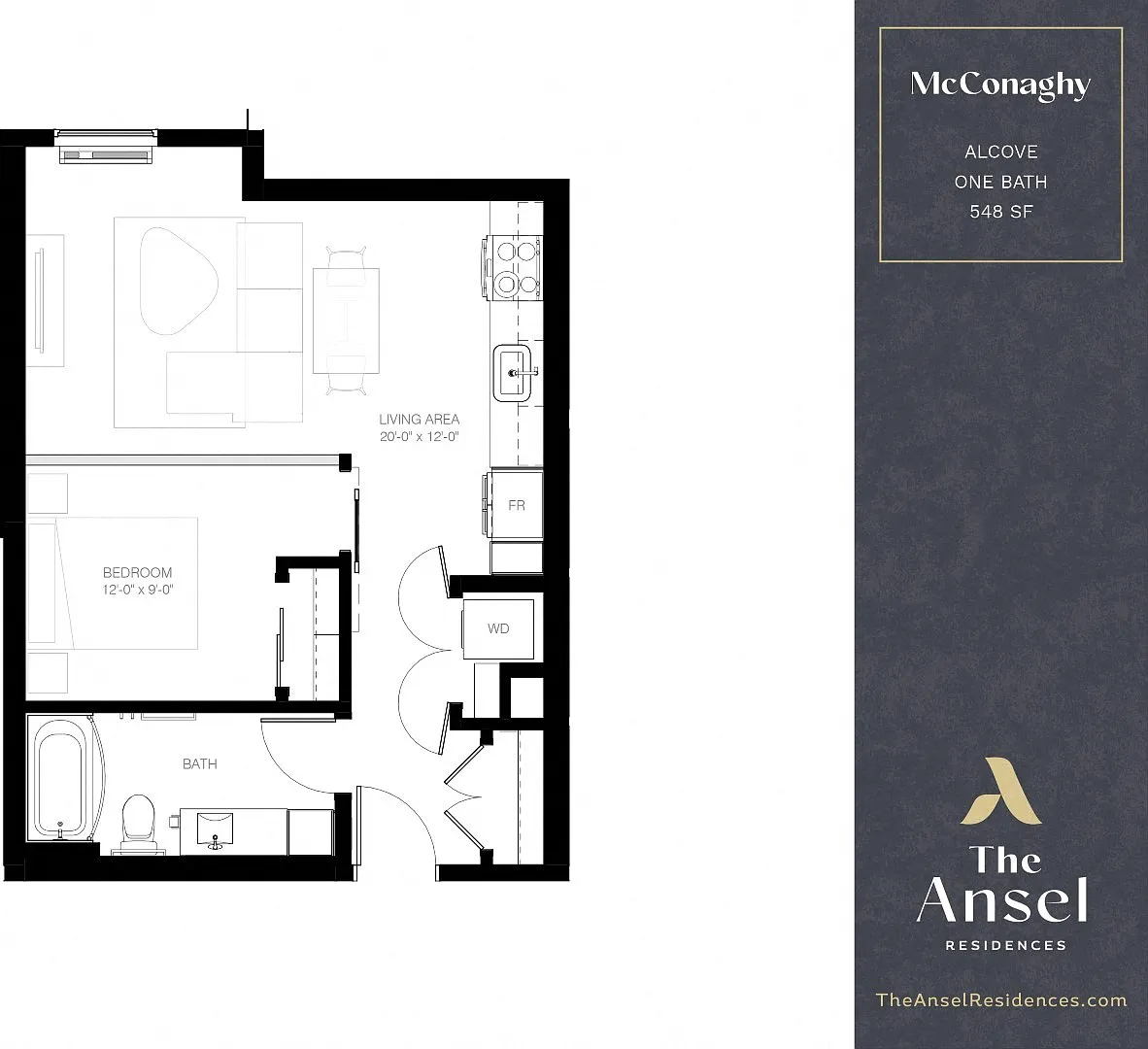 Floor plan McConaghy | Alcove