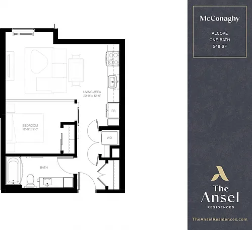 Floor plan McConaghy | Alcove