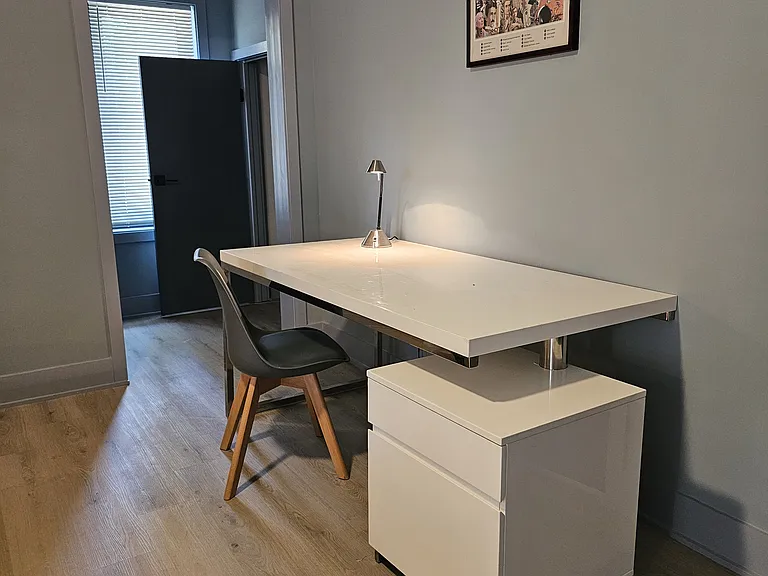 Desk at main floor bedroom