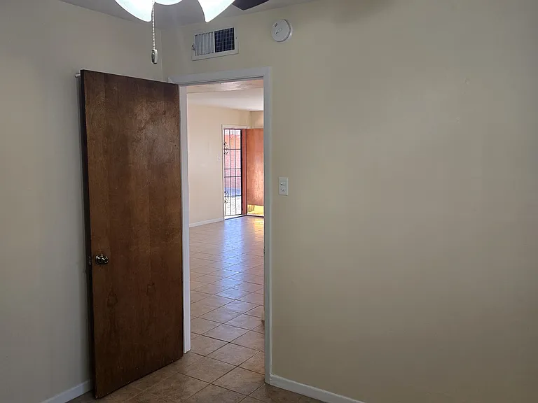 Looking out Bedroom One