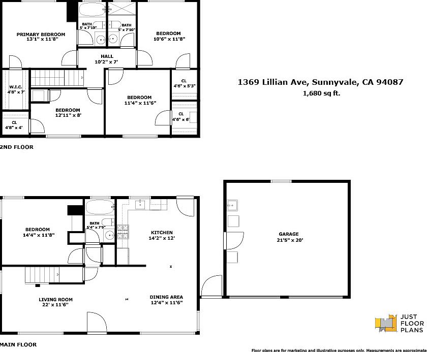 1st image of 1369 Lillian Ave