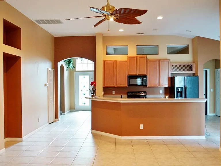 Living Room + Kitchen (Previous paint)