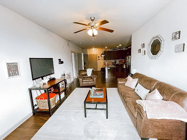 Open floor plans.