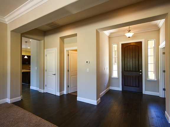 Warm Hardwood Entryway