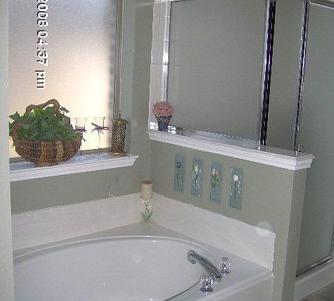Garden tub and seperate shower
