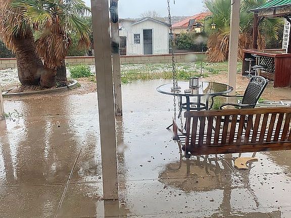 Back patio