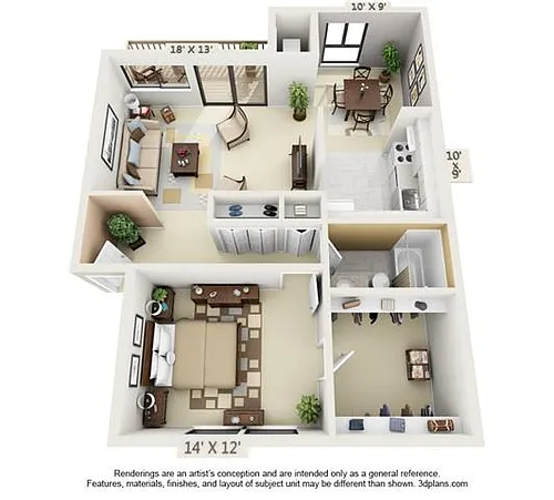 Floor plan Churchill