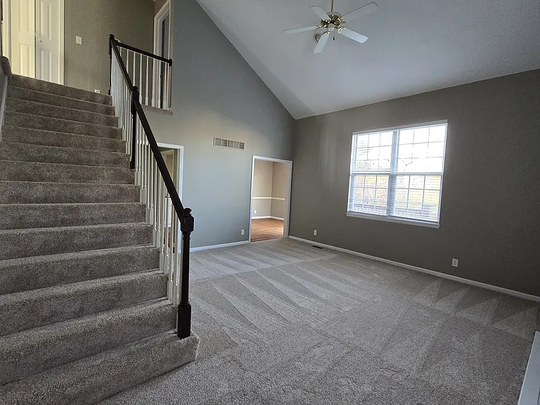 Living room & stairs to bedrooms upstairs