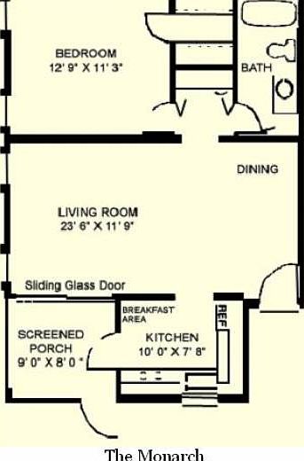 The Monarch Floorplan
