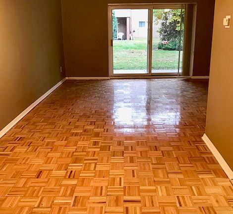 Dining area with garden view