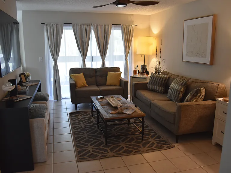 relaxing living room