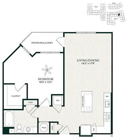 Floor plan A8