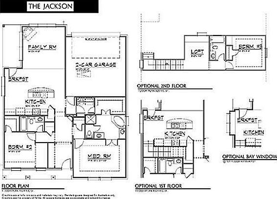 Floor plan with 2nd Floor