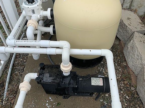 New pool pump/filter