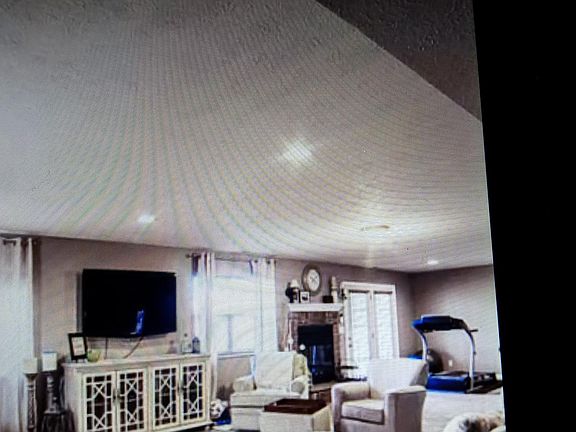 Fireplace downstairs