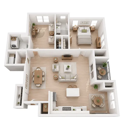 Floor plan The Willow- ADA