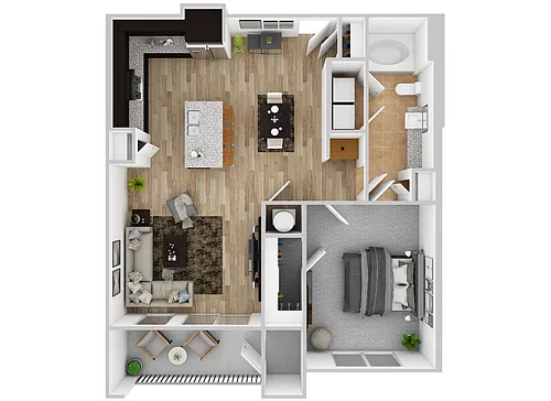 Floor plan A3B
